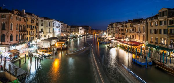 Venise - Le grand canal de nuit